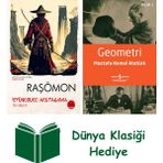 Tokyo Manga Raşomon + Geometri + Dünya Klasiği Hediye - Hayır