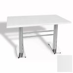 Tokyo Masa Kromnikel (Werzalit, Allzalit Yada Wermodin Tabla 70X120) - Beyaz
