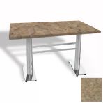 Tokyo Masa Kromnikel (Werzalit, Allzalit Yada Wermodin Tabla 80X120) - Edgy Wood