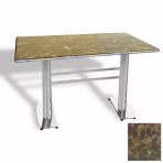 Tokyo Masa Kromnikel (Werzalit, Allzalit Yada Wermodin Tabla 80X140) - Karacabey Mermer
