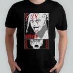 Tokyo Revengers Anime Manga Unisex %100 Pamuklu Bisiklet Yaka T-Shirt Model 17 - Siyah - XL