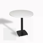 Tokyo Yuvarlak Masa (Esb) Çap 80Cm - (Werzalit, Wermodin Ve Allzalit Tabla) - Beyaz
