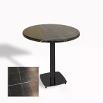 Tokyo Yuvarlak Masa (Esb) Çap 80Cm - (Werzalit, Wermodin Ve Allzalit Tabla) - Palazzo