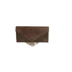 TOLEATHER Zincirli El Çantası Kahverengi & Siyah
