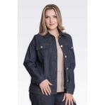 Tolga Saraçoglu Tolga Saraçoğlu Kadın Şık Düğme Detaylı Denim Ceket 50166 Lacivert