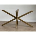 Tolia Home Metal Masa-Yemek Masası- Toplantı Masası Ayağı 150 x 78 x 71 cm Mobilya Ayağı - Gold - 150x78cm