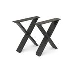 TOLIAHOME Metal Masa-Yemek Masası- Çalışma Masası Ayağı 2 Adet Ayak 72 Cm Mobilya Ayağı