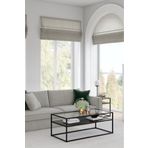 TOLIAHOME Modern Siyah Renk Metal İskeletli Temper Camlı 2 Katlı Dikdörtgen Orta Sehpa