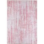 Tolyatti Pembe Makinada Yıkanabilir Kaymaz Taban Dijital Makine Baskı Salon Halı-I-Haln-HLN1371-100x150