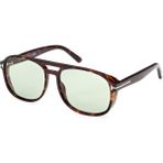 Tom Ford 1022 01A Desenli Güneş Gözlüğü Erkekler İçin UV 400 Koruma ve Asetat-Metal Çerçeve