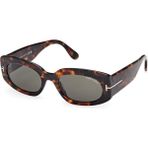 Tom Ford 1187 52N 52 Kadın Güneş Gözlüğü - Leopar