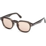 Tom Ford 1230 20E 50 Unisex Güneş Gözlüğü - Kahve
