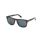 Tom Ford 930 52V-54 Unisex Güneş Gözlüğü - Kahverengi