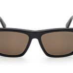 Tom Ford BUCKEY-02 FT 0906 Parlak Siyah Kahverengi Erkek Güneş Gözlüğü