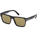 Tom Ford Calder (FT1205) 55 | Unisex Güneş Gözlüğü - Sarı