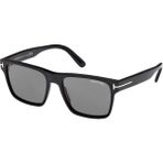 Tom Ford Calder (FT1205) 55 | Unisex Güneş Gözlüğü - Siyah