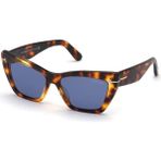 Tom Ford FT 0871 55V 56 Kadın Güneş Gözlüğü - Alaca Kahverengi