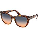 Tom Ford FT 0937 53W 57 Kadın Güneş Gözlüğü - Leopar