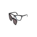 Tom Ford Ft 5971-B 001 54 Tom Ford Klipsli (Clip-On) Güneş Gözlüğü