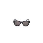 Tom Ford FT1212 01A Unisex Güneş Gözlüğü, Tek Ebat, 01.51.121201A, SİYAH, üniseks-yetişkin