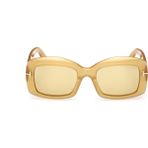 Tom Ford FT1218 39E Sarı Kadın Güneş Gözlüğü