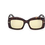 Tom Ford FT1218 52E Kadın Güneş Gözlüğü - Siyah -Siyah