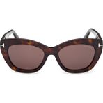 Tom Ford FT1285 52E Kadın Güneş Gözlüğü - Kahverengi