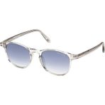 Tom Ford FT1302 20W 50 Unısex Güneş Gözlüğü - Şeffaf Gri