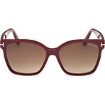 Tom Ford FT1312 69F Kadın Güneş Gözlüğü - Bordo