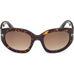 Tom Ford FT1313 52F Kadın Güneş Gözlüğü - Kahverengi