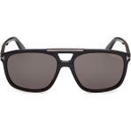 Tom Ford FT1338 01A Unisex Güneş Gözlüğü - Siyah