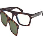 Tom Ford FT6068-B (052) 53 | Klipsli Unisex Kahverengi Güneş Gözlüğü