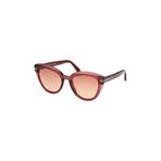 Tom Ford Güneş Gözlüğü FT 0938 69T, Tek Ebat, Tom-Ford-TF0938-69T-53, Bordo, kadın