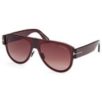Tom Ford Güneş Gözlüğü, Tek Ebat, TF1074, Bordo, erkek