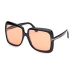 Tom Ford Güneş Gözlüğü TF1156S, Tek Ebat, Tom-Ford-TF1156S-01E-59, Siyah, kadın