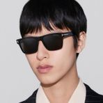 Tom Ford Güneş Gözlüğü TF1205 Calder 01A 55-17 / Unisex Güneş Gözlüğü - Siyah