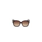 Tom Ford Icon FT1235 52F Güneş Gözlüğü, Tek Ebat, 01.52.123552F, Kahverengi, kadın