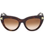 Tom Ford Icon FT1252 52F Kahverengi Kadın Güneş Gözlüğü