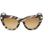 Tom Ford Icon FT1252 55F Kahverengi Kadın Güneş Gözlüğü