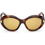 Tom Ford Icon FT1328 53E Kadın Güneş Gözlüğü - Kahverengi