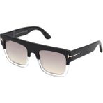 Tom Ford Renee (FT0847-05C) 52 Unisex Güneş Gözlüğü - Siyah - Şeffaf