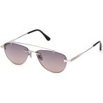 Tom Ford TF1356 16B 55 Unisex Güneş Gözlüğü - Gri