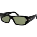 Tom Ford TF986-56 01N Andres-02 Güneş Gözlüğü - Siyah
