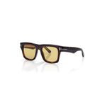 Tom Ford Unisex Icon Collection Güneş Gözlüğü, Tek Ebat, tf1200 52e, Kahverengi, üniseks-yetişkin