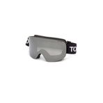 Tom Ford Unisex Siyah Organik UV Cam Kemik Kapalı Çerçeve Tasarım Güneş Gözlüğü TF1124 01C Kayak Gözlüğü, SNWBRD