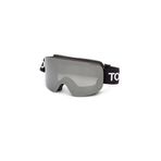Tom Ford Unisex Siyah Organik UV Cam Kemik Kapalı Çerçeve Tasarım Güneş Gözlüğü TF1124 01C Kayak Gözlüğü, SNWBRD