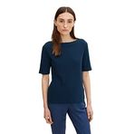 Tom Tailor 11758 Gece Yarısı Sail Kadın T-Shirt