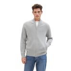 Tom Tailor 12035 Gri Grey Heather Melanj Erkek Örgü Ceket