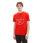 Tom Tailor 13189 Temel Kırmızı Erkek T-shirt