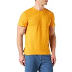 Tom Tailor 24135 Sıcak Sarı İnce Çizgili Erkek T-shirt